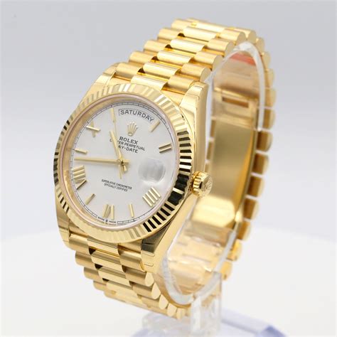 rolex schriftzug gold|Rolex gold watches 40mm.